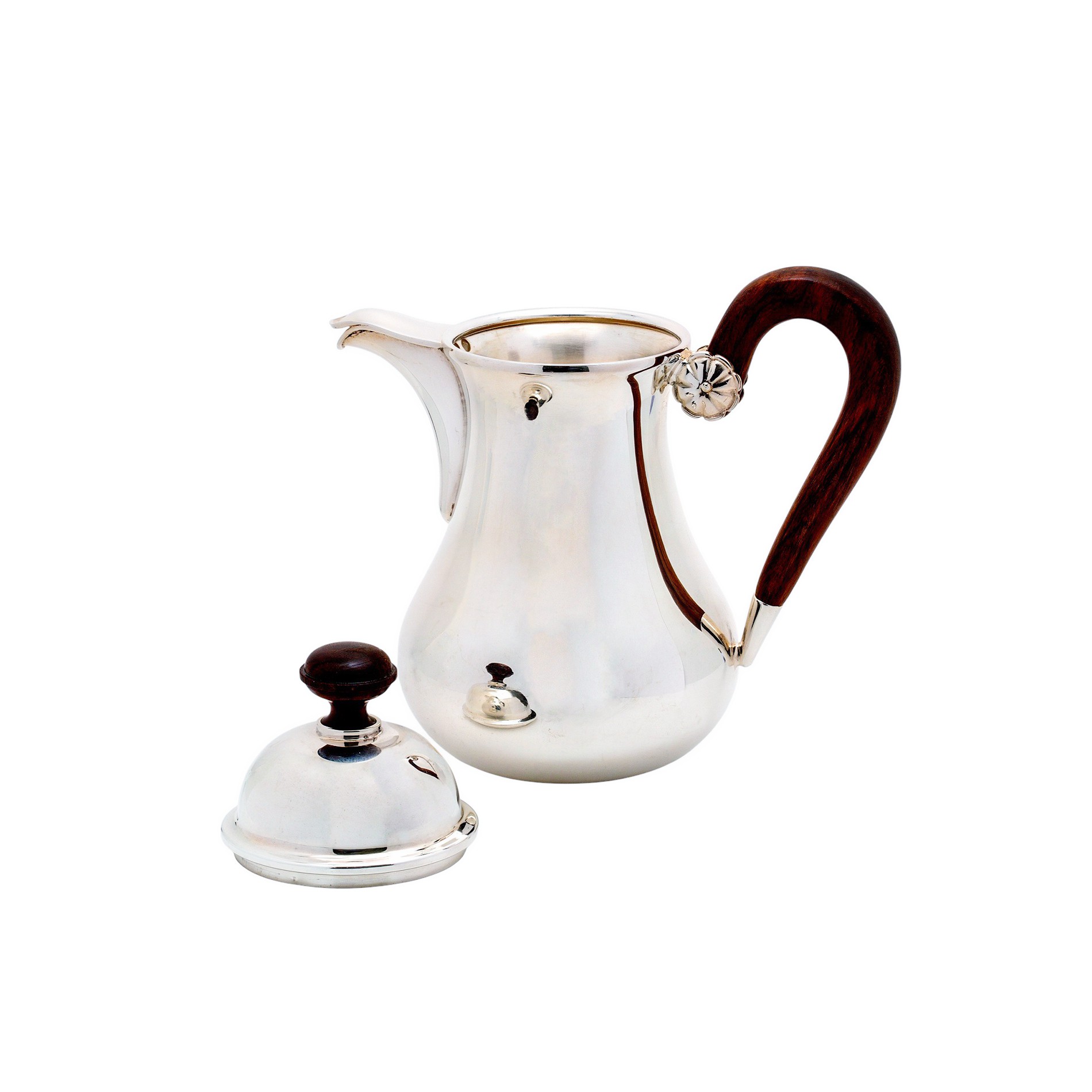 Mokkaservice aus 925 Sterlingsilber - Emil Hermann, Waldstetten