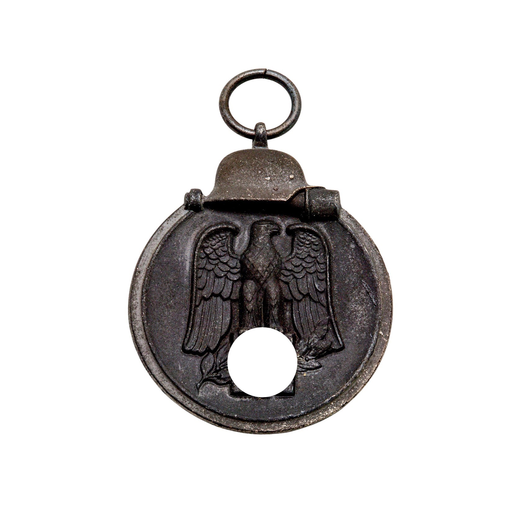 Ostmedaille „Winterschlacht im Osten 1941/42“ mit Band und Originaltüte