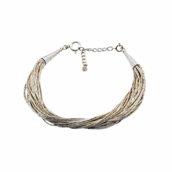 Edles Mehrstrangarmband aus 925er Sterlingsilber