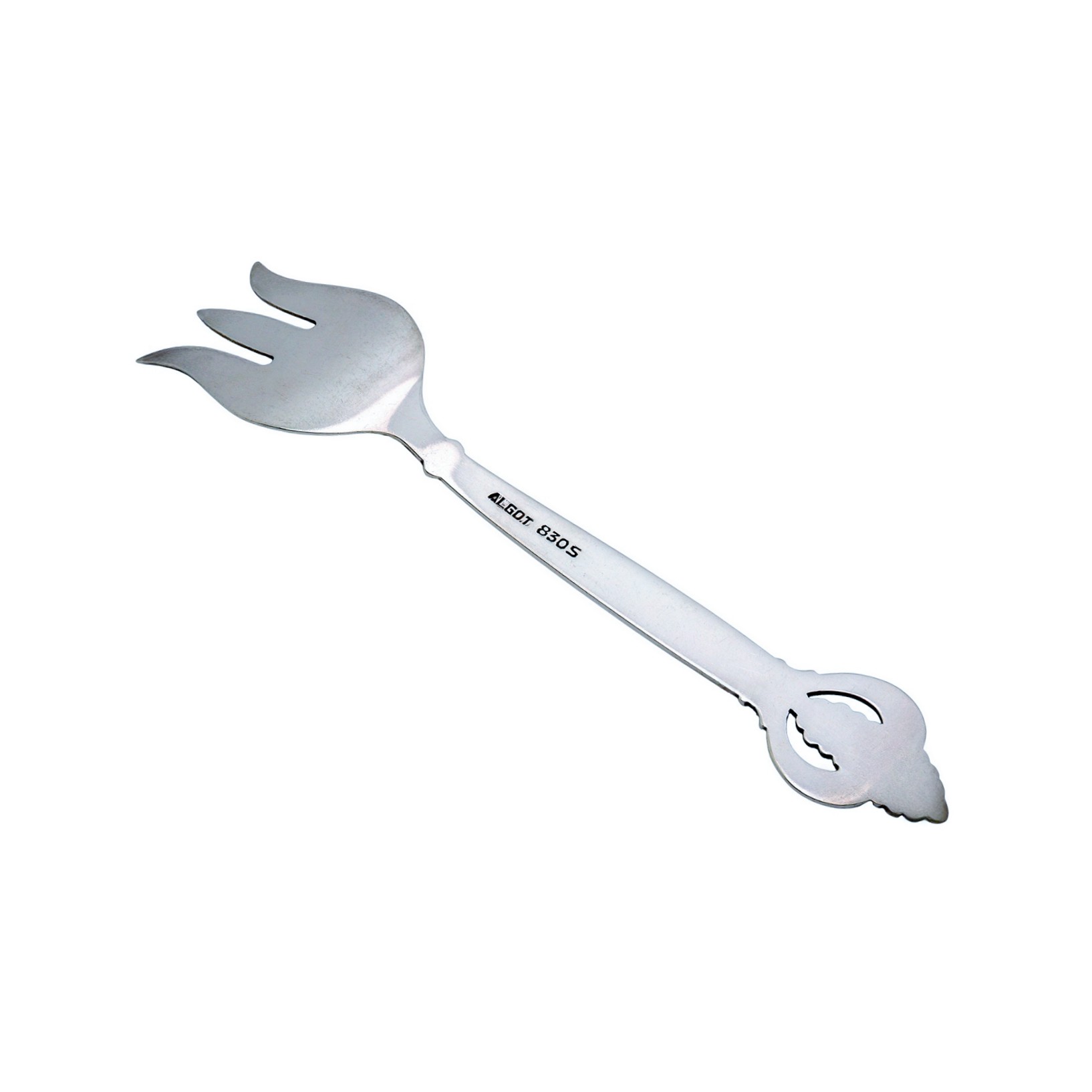 Skandinavische Silber Serviergabel – Algot Christian Enevoldsen, Copenhagen