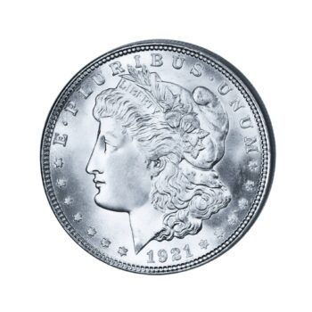 1 USD Morgan Dollar 900 Silber 1921