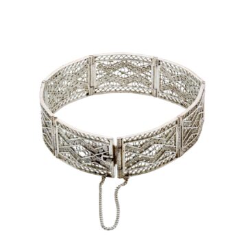 Filigran Silberarmband aus 800er Silber
