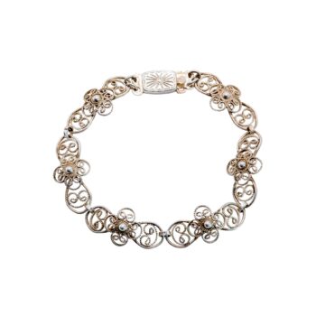 Filigran Silberarmband aus 835 Silber