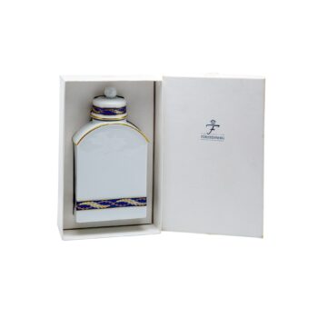 Fürstenberg Porzellan Teedose mit Golddekor