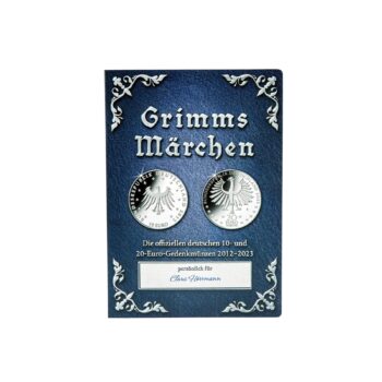 Münzalbum „Grimms Märchen“ – Deutsche 10€ und 20€ Gedenkmünzen 2012 - 2023 in edler Sammlerausgabe