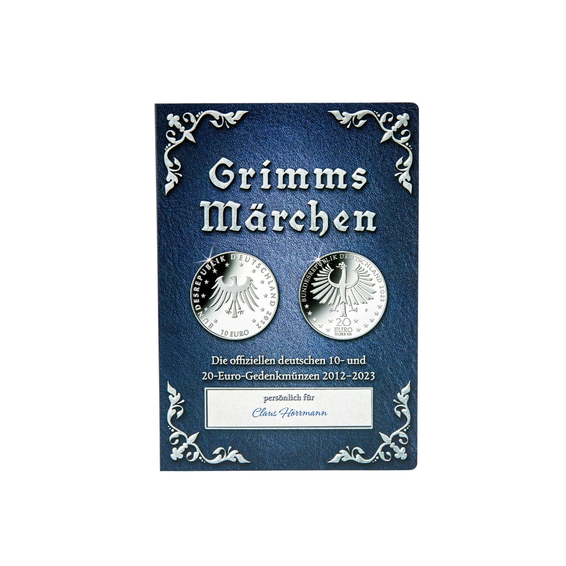 Münzalbum „Grimms Märchen“ – Deutsche 10€ und 20€ Gedenkmünzen 2012 - 2023 in edler Sammlerausgabe