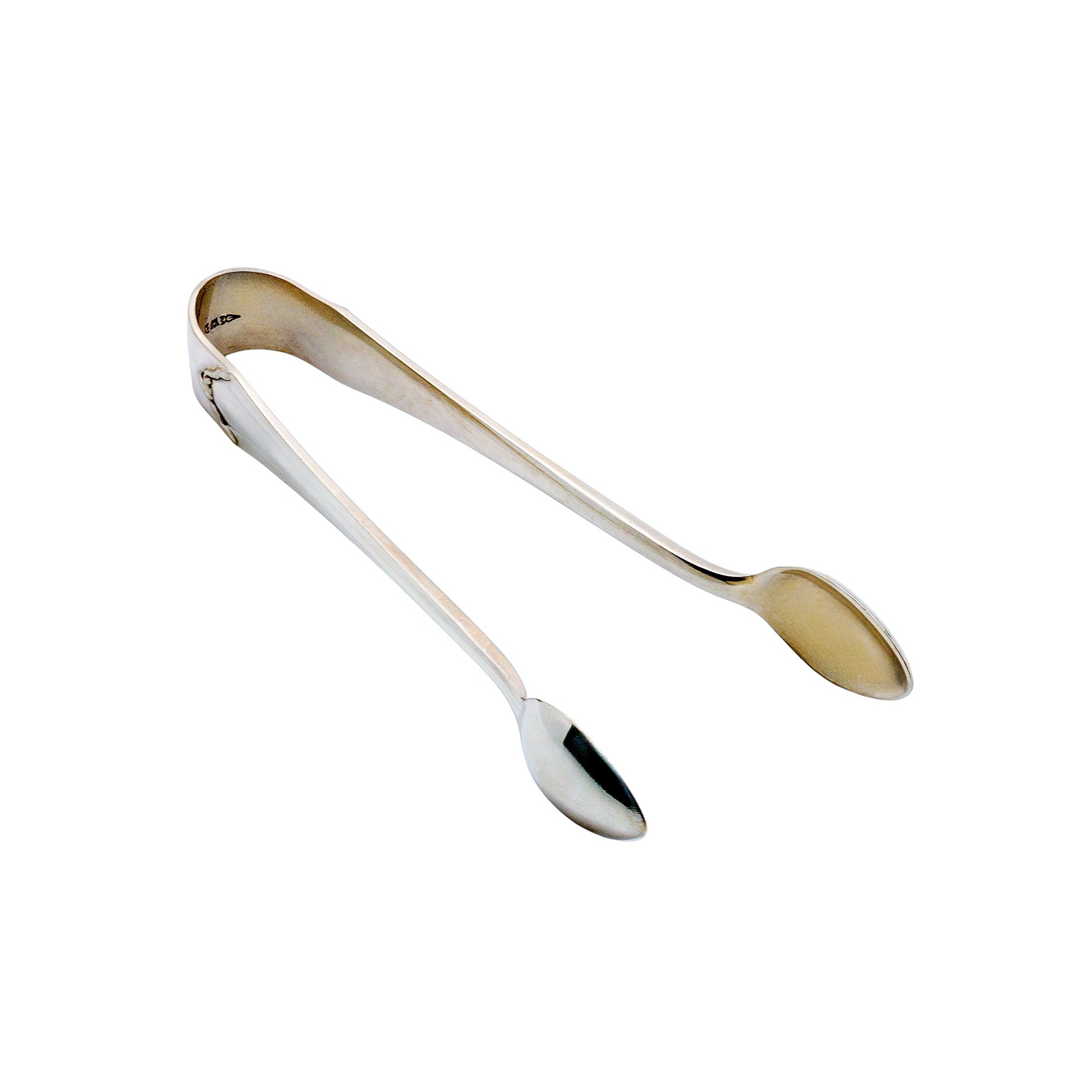 Klassisches 3-teiliges Vorlegebesteck aus 800er Silber – Saucenkelle, Zuckerzange & Zuckerlöffel