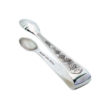 Fein verzierte Zuckerzange aus 900er Silber - Vietnam