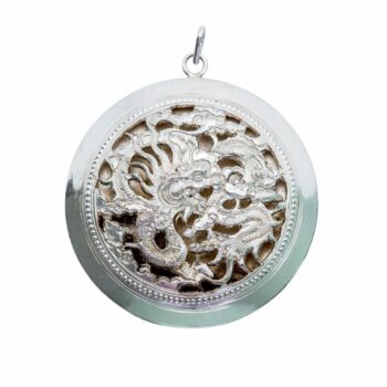 Großer Drache Anhänger aus 900er Silber - Vietnam