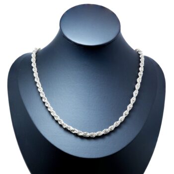 Geflochtene Kette aus 925 Sterlingsilber – zeitlos & elegant