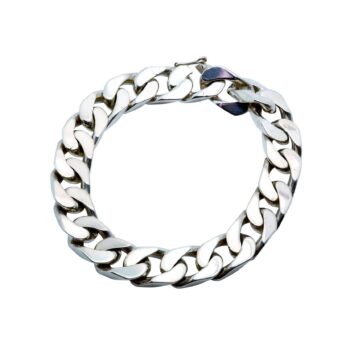 Massives Panzerarmband aus 925 Sterlingsilber