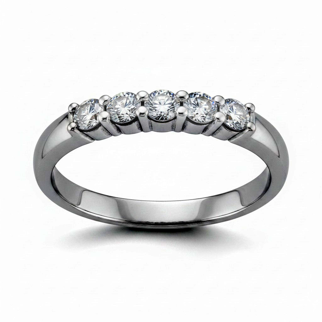 Exklusiver Diamantring Platinring 950 Platin