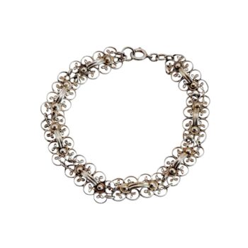 Filigran Silberarmband aus 835 Silber