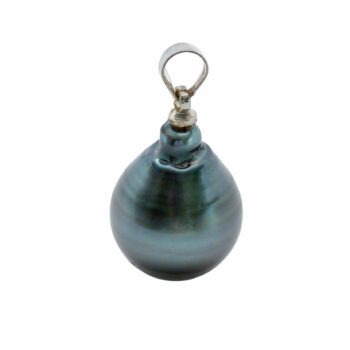 Barocker Tahiti Perlen Anhänger aus 925 Sterlingsilber