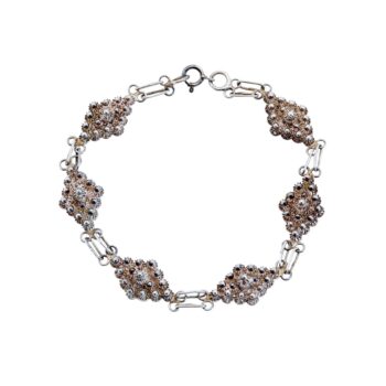 Filigran Silberarmband aus 925 Sterlingsilber
