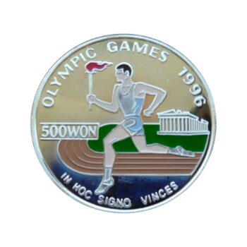 1oz Silbermünze Olympische Spiele Atlanta 1996 – 500 Won Gedenkmünze aus Korea