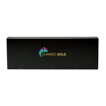 Chameo Gold Münzsatz – 5 farbveredelte Goldmünzen aus 999 Feingold in Präsentationskassette